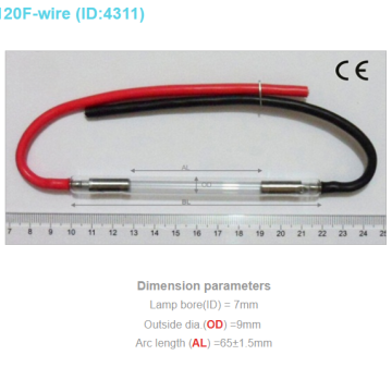 9x65x120F IPL/SHR Lamp