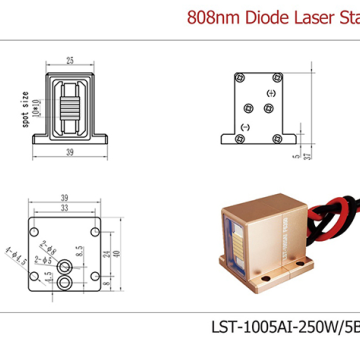 LST-250W/5Bars Handstück Dioden