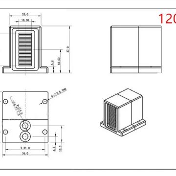 1200W Handstück Dioden