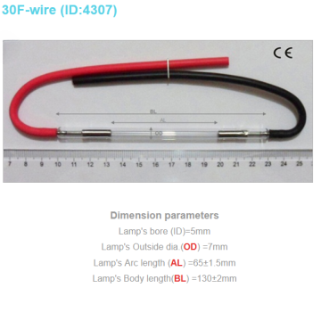 7x65x130F IPL/SHR Lamp