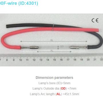 7x45x100F IPL/SHR Lamp