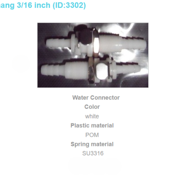 WS1 Wasser Steckverbindung