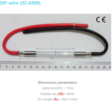 6x60x120F IPL/SHR Lamp